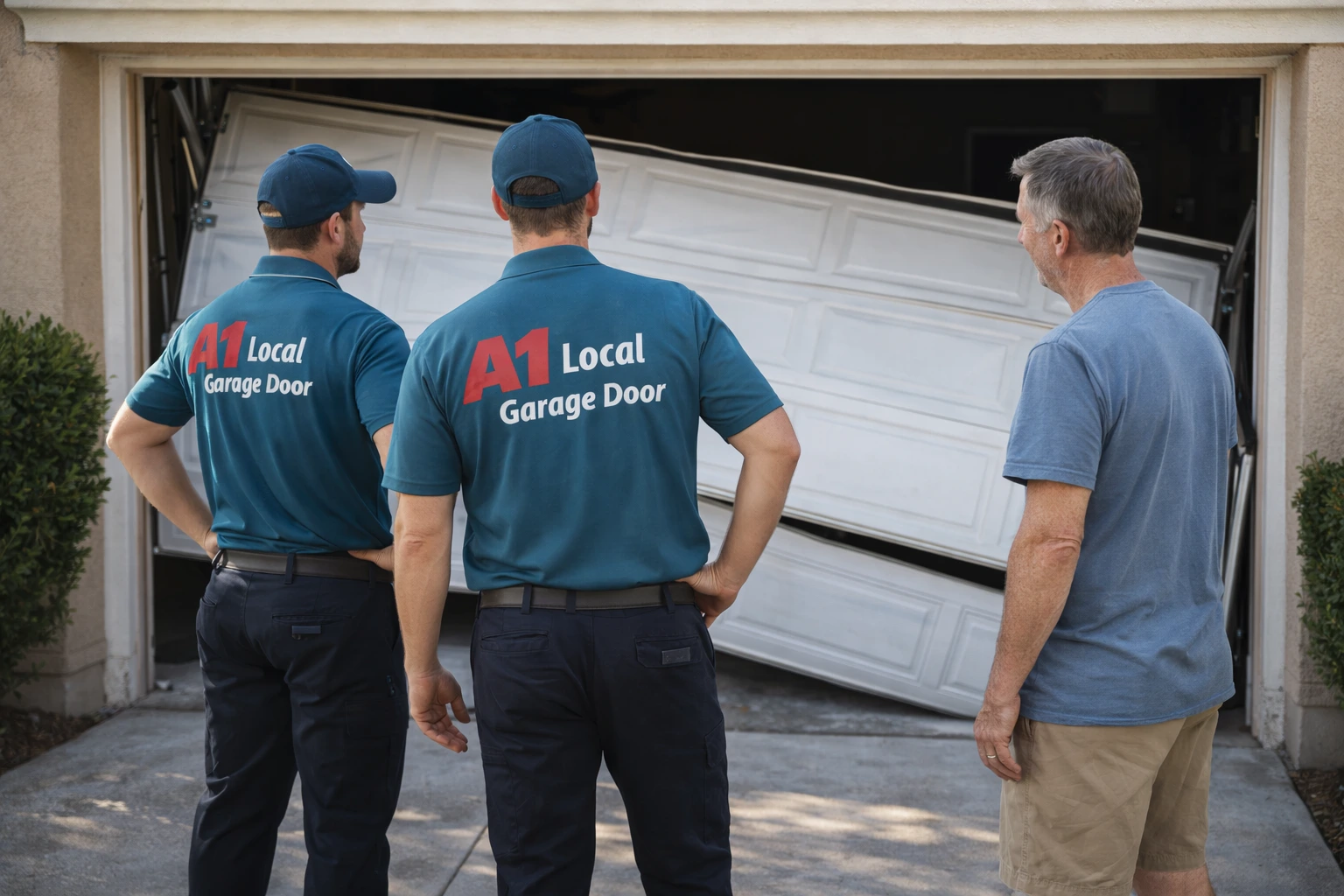 garage door maintenance - A1 local garage door