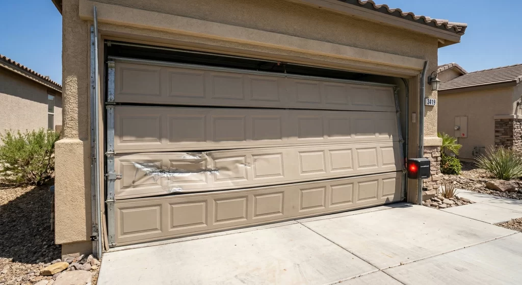 Is Your Garage Door Broken Here's What Emergency Garage Door Problems Look Like in Anthem