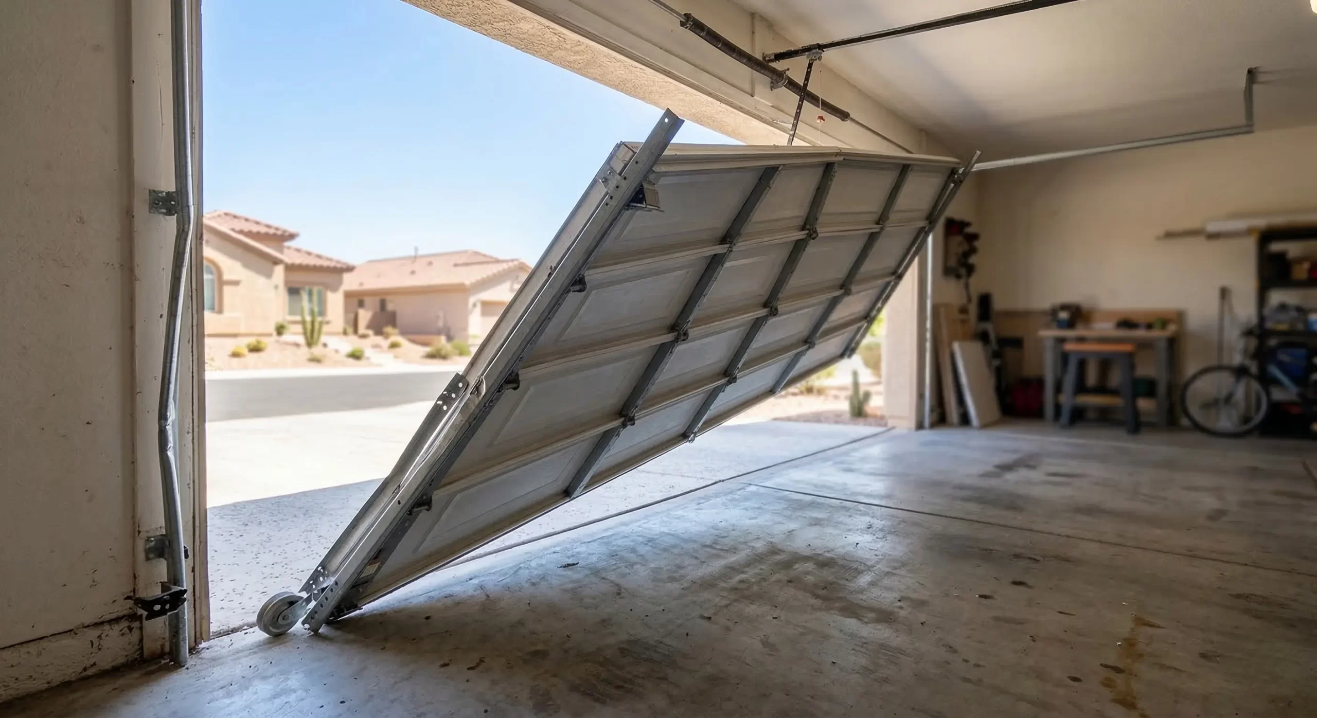 Signs Your Henderson Garage Door Track Needs Repair