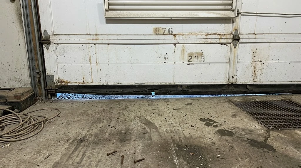 worn garage door weather seal Las Vegas