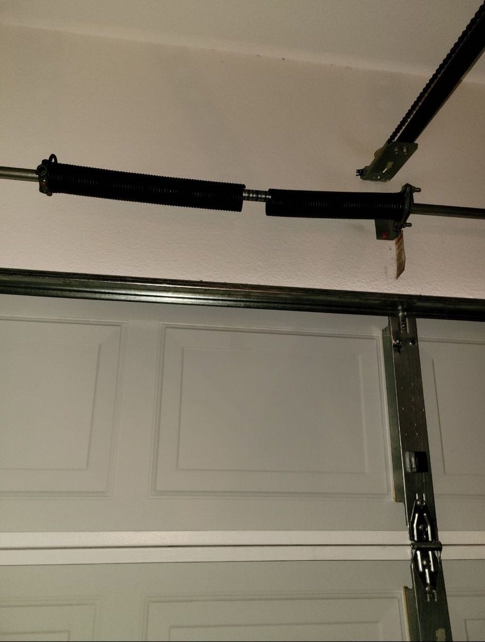 Annual garage door tune-up completed in Summerlin, Las Vegas