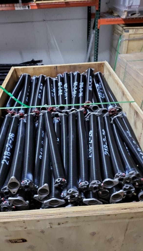Bundle of torsion springs